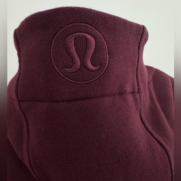 Lululemon OVERSIZED Athletica Maroon Hoodie - Picture 4 of 4